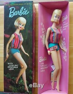 Vintage BARBIE American Girl Lt Blonde NRFB (1965-66) MINT All Original Box MIB