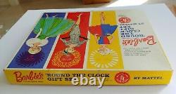 Vintage BARBIE Round The Clock Gift Set #1013 (1964-1965) Mint in Original Box