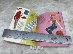 Vintage Barbie 1960-1980 Carrying Case Lot Fashion Wardrobe Accessories Booklet