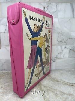 Vintage Barbie 1960-1980 Carrying Case Lot Fashion Wardrobe Accessories Booklet