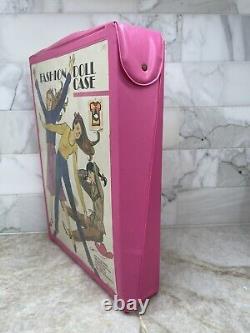 Vintage Barbie 1960-1980 Carrying Case Lot Fashion Wardrobe Accessories Booklet