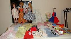 Vintage Barbie 1960 s Early Lot Japan Bubblecut Clone Clothes Shoes Acces. Case