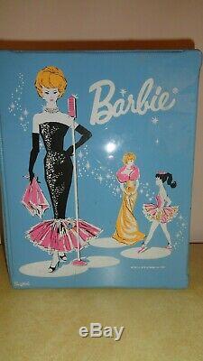 Vintage Barbie 1962 Case Dolls Clothes Shoes Acces. Clean Original Lot Wow