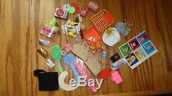 Vintage Barbie 1962 Case Dolls Clothes Shoes Acces. Clean Original Lot Wow