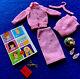 Vintage Barbie 1964 Fashion Knitting Pretty Rare Pink Version. Mint-No Holes