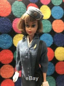 Vintage Barbie AMERICAN GIRL Pan Am stewardess #1678 MINT American Girl 1966