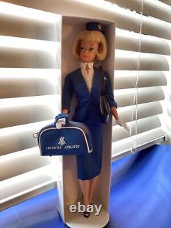 Vintage Barbie American Girl Blonde American Airlines Stewardess Lot
