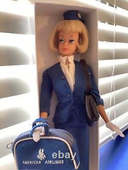 Vintage Barbie American Girl Blonde American Airlines Stewardess Lot