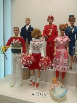 Vintage Barbie Collection 36 Dolls, Clothing, Accessories Excellent to Near Mint