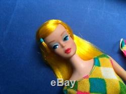 Vintage Barbie Color Magic Gloden Blonde/scarlett Flame Mint Mint Mint