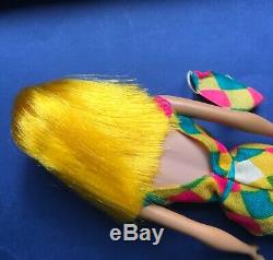 Vintage Barbie Color Magic Gloden Blonde/scarlett Flame Mint Mint Mint