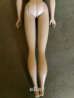 Vintage Barbie Doll #4 Blonde Ponytail Body T. M. Near Mint Free Shipping