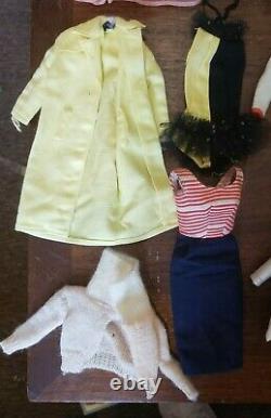 Vintage Barbie Doll, Barbie Clothes and Ken Clothes Lot