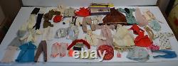 Vintage Barbie Doll Clothes & Accessories 60+ Lot 1960's Fashion Mod Ken AS IS