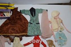 Vintage Barbie Doll Clothes & Accessories 60+ Lot 1960's Fashion Mod Ken AS IS