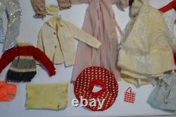 Vintage Barbie Doll Clothes & Accessories 60+ Lot 1960's Fashion Mod Ken AS IS