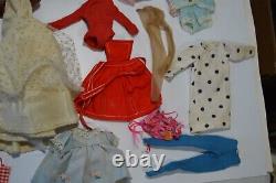 Vintage Barbie Doll Clothes & Accessories 60+ Lot 1960's Fashion Mod Ken AS IS