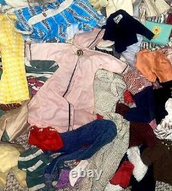 Vintage Barbie Doll Clothes Lot Authentic, Handmade, & Assorted Outfits