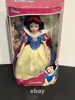 Vintage Barbie Doll Collection and Disney Porcelain Snow White NIB 15 in Lot