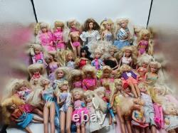 Vintage Barbie Doll Lot Of 40+ With Clothing And Accessories 80's 90's