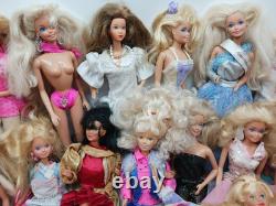 Vintage Barbie Doll Lot Of 40+ With Clothing And Accessories 80's 90's