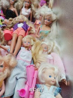 Vintage Barbie Doll Lot Of 40+ With Clothing And Accessories 80's 90's