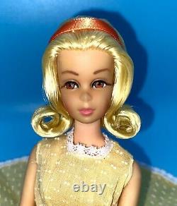 Vintage Barbie Doll OOAK Blonde Hair NO BANGS FRANCIE Repaint Reroot By Niccole