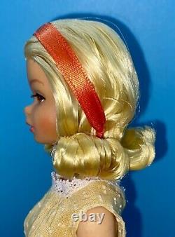 Vintage Barbie Doll OOAK Blonde Hair NO BANGS FRANCIE Repaint Reroot By Niccole