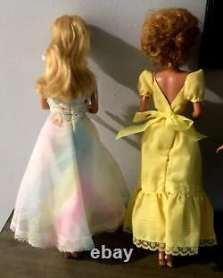 Vintage-Barbie Dolls 1970's And 1980's with Original Clothing Lot of 5