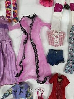 Vintage Barbie Dolls Ken Variety Eras Clothes Accessories Huge Lot Bags Dresses