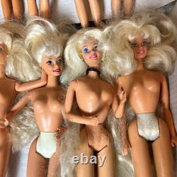 Vintage Barbie Dolls Lot of 10 Dolls Dolls Only No clothes