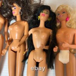 Vintage Barbie Dolls Lot of 10 Dolls Dolls Only No clothes