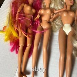 Vintage Barbie Dolls Lot of 10 Dolls Dolls Only No clothes