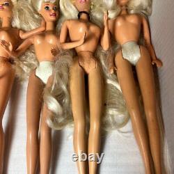 Vintage Barbie Dolls Lot of 10 Dolls Dolls Only No clothes