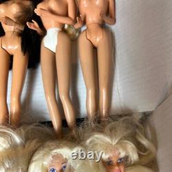 Vintage Barbie Dolls Lot of 10 Dolls Dolls Only No clothes