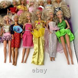 Vintage Barbie Dolls Lot of 30 Blonde Blue Eyes Clothes 60s-90s 1966 Body