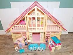 Vintage Barbie Dream House A Frame 1978 Dream Kitchen, Nursery & Furniture Lot