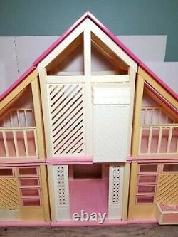 Vintage Barbie Dream House A Frame 1978 Dream Kitchen, Nursery & Furniture Lot