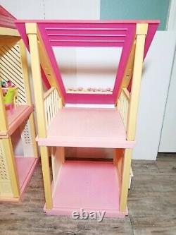 Vintage Barbie Dream House A Frame 1978 Dream Kitchen, Nursery & Furniture Lot