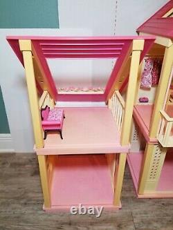 Vintage Barbie Dream House A Frame 1978 Dream Kitchen, Nursery & Furniture Lot