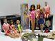 Vintage Barbie Francie Twiggy Skipper Ken Huge 8 Doll Lot
