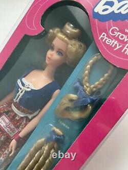 Vintage Barbie Growin Pretty Hair 1972 RARE NRFB MINT Perfect Condition