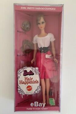 Vintage Barbie Hair Happenins Barbie 1971 NRFB MINT condition FLAWLESS