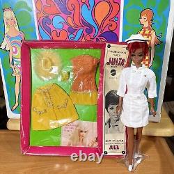 Vintage Barbie Julia#1127 (DiahannCarroll) Candlelight Capers#1753, NRFB, RARE, HTF