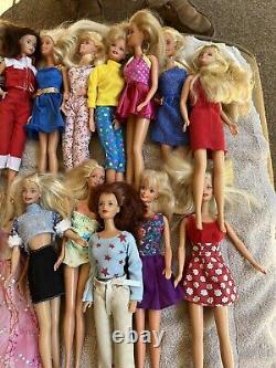 Vintage Barbie &Ken Dolls 1960's -1990s Mixed Lot (43 Dolls)