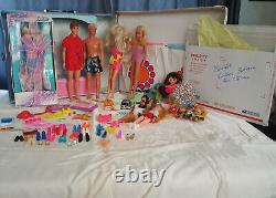 Vintage Barbie Ken PJ Flatsy Kiddle Case Clothes Takara Accs Lot of 150+ items