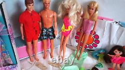 Vintage Barbie Ken PJ Flatsy Kiddle Case Clothes Takara Accs Lot of 150+ items