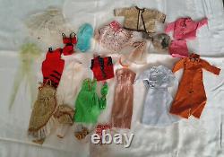 Vintage Barbie Ken PJ Flatsy Kiddle Case Clothes Takara Accs Lot of 150+ items