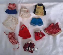 Vintage Barbie Ken PJ Flatsy Kiddle Case Clothes Takara Accs Lot of 150+ items