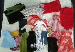 Vintage Barbie Ken PJ Flatsy Kiddle Case Clothes Takara Accs Lot of 150+ items